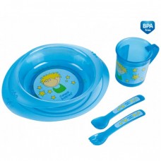 Набор посуды голубой 4/405, Canpol Babies