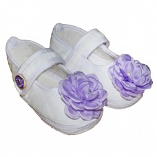 Нарядные пинетки-туфельки Цветы 41009, Турция