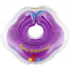 Круг для купания детей Baby Swimmer, пурпурный