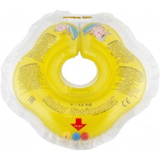 Круг для купания детей Baby Swimmer, желтый