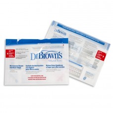 Пакеты для паровой микроволновой стерилизации Dr. Brown's